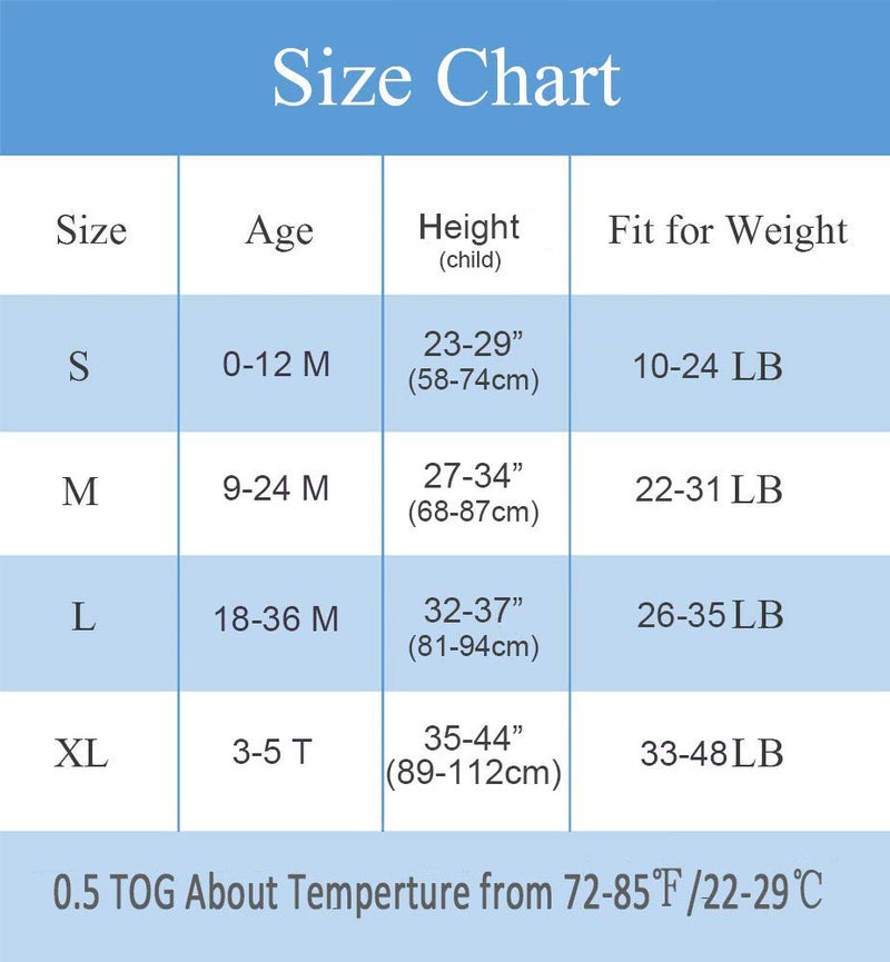 BLOOMSTAR Baby Sleeping Sack, Lightweight Muslin Cotton Soft Wearable Blanket, 12-24 Months Toddler, Summer Sleep Bag, Sleeveless, 0.5 Tog, Breathable, soft, Infant Sleep Bag - Image 5
